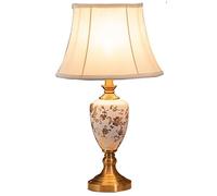 HHRLCH Lampada Lampada Lampada Domestica Decorazione da Tavolo Lampada da Tavolo in Porcellana da scrivania Lampada Matrimonio apprendi Lavoro leggi luci del Desktop Lampada i rubinetti Domestici