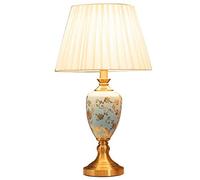 HHRLCH Lampada Lampada Lampada Domestica Decorazione da Tavolo Lampada da Tavolo in Porcellana da scrivania Lampada Matrimonio apprendi Lavoro leggi luci del Desktop Lampada i rubinetti Domestici