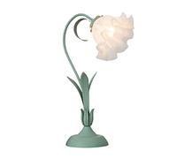 HHRLCH Tavolo da Fiori con vetrate per Comodino Spettatina di Fiori a 4 Vie Luci da scrivania da Comodino a 4 Vie Light a Una Luce 19,6 pollici/50 cm per la Camera da Letto Dresser per uffici da