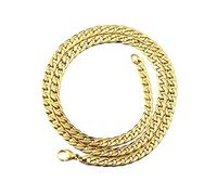 HHRLCHX Chain Set for Occasions - 7mm Stainless Steel Men’s Style