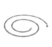 HHRLCHX Cinghie da Braccio in Alluminio 3-12 MM, Link di Curb da Uomo e Ragazzi in Acciaio Sterilizzato Orsa/Gold per Scontrini da Cerimonia