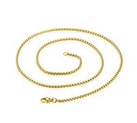 HHRLCHX Cingolo di Figaro Argento per Uomini - 20-30 Pollici, 4MM x 60CM