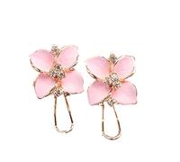 HHRLCHX Orecchini di Nappe per Donne Orecchini in Cambio Intagliato Orecchini in Cristallo Orecchini Orecchini Orecchini Orecchini a Forma di Fiori Orecchini protettivi Orecchini Orecchini a Cerchio