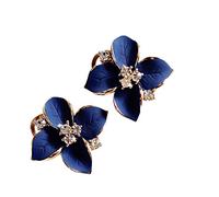 HHRLCHX Orecchini di Nappe per Donne Orecchini in Cambio Intagliato Orecchini in Cristallo Orecchini Orecchini Orecchini Orecchini a Forma di Fiori Orecchini protettivi Orecchini Orecchini a Cerchio