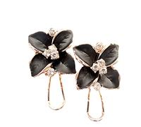 HHRLCHX Orecchini di Nappe per Donne Orecchini in Cambio Intagliato Orecchini in Cristallo Orecchini Orecchini Orecchini Orecchini a Forma di Fiori Orecchini protettivi Orecchini Orecchini a Cerchio