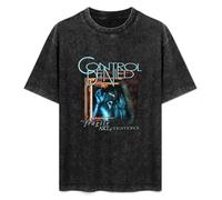 Hhuddv Control Denied The Fragile Art of Existence Men's T-Shirt Black Unisex Mens Tees XL
