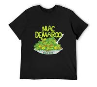 Hhuddv Mac Demarco Men's T-Shirt Black Unisex Mens Tees L