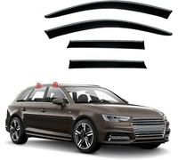 HHUIYUYY Deflettori d'Aria Deflettori del Vento per Audi A4 Wagon MK5B9 2016-2020 2021 2022 2023, Deflettori d'Aria, deflettori Laterali, parapioggia, deflettori Adesivi.