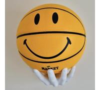 HHUXIUE Supporto per pallacanestro, supporto da parete per pallacanestro, supporto per decorazione artistica, organizer per basket, calcio, colore bianco