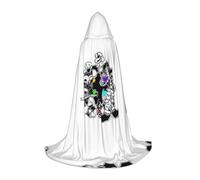 hhxvcv Mantella con cappuccio per Halloween, con stampa sotto la coda, comoda, costume per feste in maschera, Natale, carnevale