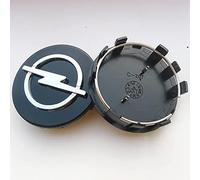 HHYHUJYG 4 Pezzi Auto Coprimozzo per Opel Astra Insignia Omega 58mm,Coperchio Centrale del Mozzo Stemma Centro Cerchi Emblema Distintivo Accessori Styling Dell'Auto
