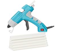 HHYSSG Pistola Per Colla a Caldo Da 20w Con Interruttore On/Off - Contiene 30 Stick Di Colla Per Lavori Artigianali, Riparazioni In Casa E In Ufficio (Art déco)