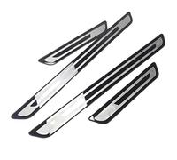 HhyY6LL 4 Pezzi Battitacco Auto per Mercedes Benz Classe A W168 W169 W176 Br.177 Classe B W245 2000-2024,Benvenuto Pedaliera AntiGraffio Pellicola Protettiva Styling Accessori,B-Type~b