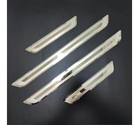 HhyY6LL 4 Pezzi Battitacco Auto per Mercedes Benz E-Class E220d W213 E300e W213 E350d S213 E450 2000-2024,Benvenuto Pedaliera AntiGraffio Pellicola Protettiva Styling Accessori,C-Type~c