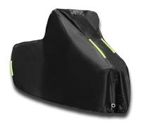HhYyLr Telo Moto per Moto Guzzi V7 |Copri Moto da Esterno Anti UV e Antivento Teli Moto AntiGraffio Interno Copertura Moto Antipolvere Telo coprimoto per Tutte Le Stagioni(Black)