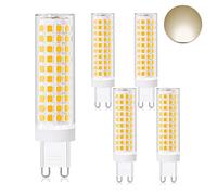 HHZY Lampade LED G9 12W 1200LM Invece di Lampade Alogene da 120W AC 230V Angolo di Fascio di 360° Senza Sfarfallio Non Dimmerabile Confezione da 5,Warm White 3000k