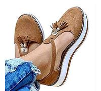 HHZY Sandali Correttivi Casual Nappa Moda Sandalo Chiuse Davanti per Donna Sandali Ortopedici con Supporto per Arco Sandali da Viaggio Estivi Spiaggia,Marrone,38