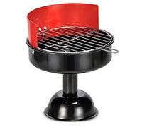 Hi 16053 Posacenere im Grill di Design, Metallo, Multicolore, 18 x 18 x 10 cm