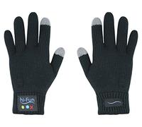 hi-Fun hi-Call Uomo, Guanto Dotato di Tecnologia Bluetooth che Consente di Parlare al Telefono, Nero