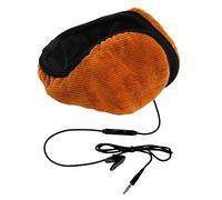 Hi-Fun Hi-Ear Paraorecchie Musicale, Speaker e Microfono Integrati, Marrone