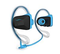 Hi-Fun Hi-Sport Auricolari, Azzurro/Nero