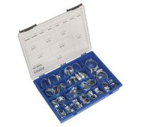 Sealey Hi-Grip® Tubo Clip Assortimento 81pc Misure 9.5-55mm HCJ85AC