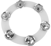 Hi Hat, Accessori Piatti Batteria, Doppia fila Percus con Sile e Metal l, 6 opere (d'arte) Cymbal Ching Tamburello per Performance Band e Ensemble Musicali Trattamento pratico