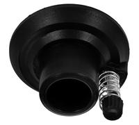 Hi-Hat per Batteria, Ricambio Nero ABS 6,5x5,5x5,5cm | Parte Semplice e Portatile, Finitura Liscia, per Studio di Registrazione, Prove e Tecnici Backline