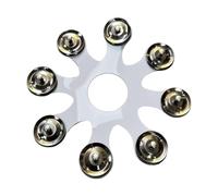 Hi-Hat - Set di bacini per batteria, in acciaio inox, colore: nero, per batteria antiruggine, piatti multifunzionali per un ritmo, Hi-Hat