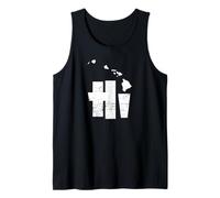 Hi Hawaii Mappa Isole Hawaii Aloha Maui Kauai Oahu Canotta