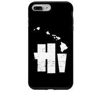 HI Hawaii Mappa Isole Hawaii Aloha Maui Kauai Oahu Custodia per iPhone 7 Plus/8 Plus