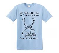 Hi How are You Daniel Johnston - Maglietta da uomo, L