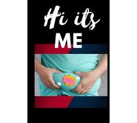 Hi its me: Nice Notebook journal. Blank Lined Notebook. 100 pages, Size 6"×9"
