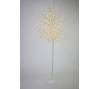 Hi Line Gift Ltd. 37518-L-WT - Albero bianco micro DOT 210 cm