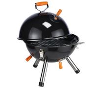 HI - Mini barbecue sferico, colore: nero