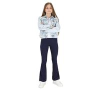 hi!mom Pantaloni a Zampa per Bambini I Leggings Casual in Cotone per Danza e Yoga I Leggings Svasati con Vita Elastica e Ampia per Ragazze I Pantaloni a Zampa per Bambini Taglie 6-13 Anni