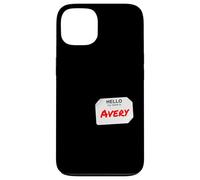Hi My Name Is Avery Lazy Costume fai da te per feste Custodia per iPhone 13