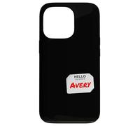 Hi My Name Is Avery Lazy Costume fai da te per feste Custodia per iPhone 13 Pro