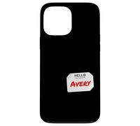 Hi My Name Is Avery Lazy Costume fai da te per feste Custodia per iPhone 13 Pro Max