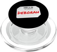 Hi My Name Is Deborah Lazy DIY Costume Per Feste PopSockets PopGrip per MagSafe