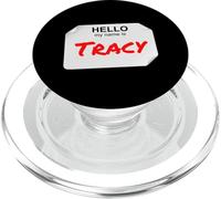 Hi My Name Is Tracy Lazy Costume fai da te per feste PopSockets PopGrip per MagSafe