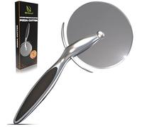 HI NATURE™ Rotella Tagliapizza Professionale - Tagliapizza Acciaio Inox - Ruota Affilata - Manico Antiscivolo - Lavabile in Lavastoviglie - Utensili per Pizza