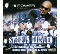 Hi Power Presents Streets Created Most Wanted (CD)
