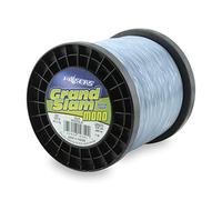 HI-Seas Lenza monofilamento Grand Slam, forte e resistente all'abrasione in trasparente, rosa, verde, blu fumo, giallo fluorescente, acqua dolce e salata, bobina da 0,5 kg