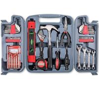 Hi-Spec Cassetta Attrezzi Completa, Valigetta Attrezzi 53 Pezzi con Utensili Manuali per Riparazioni Fai da Te in Casa e Ufficio, Kit per Principianti