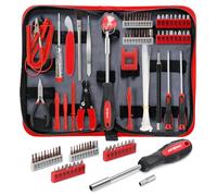 Hi-Spec Kit Elettricista, Kit Elettricista Professionale di Precisione con Portainserti a Cricchetto, Inserti e Spellafili,per riparazioni IT, di computer, 56 Pezzi