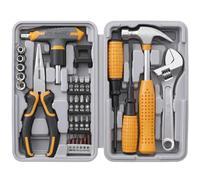 Hi-Spec Mini Cassetta Attrezzi per Casa e Ufficio, Riparazioni Base, giallo