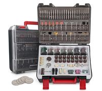 Hi-Spec Set Accessori per Utensili Rotanti, 305 Pezzi | compatibile con smerigliatura, levigatura e incisione, ordine facile nella cassetta a vista, 305 pc