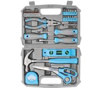 Hi-Spec Set Attrezzi Compatto per Casa e Ufficio, Riparazioni Base, Blu | interventi rapidi e ordinati, presa comoda e uso quotidiano, tutto pronto per piccoli lavori, facile da riporre e trasportare