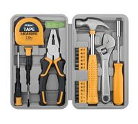 Hi-Spec Set Attrezzi Compatto per Casa e Ufficio, Riparazioni Base, Giallo
